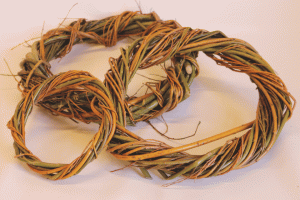 Adventskranz aus Weide