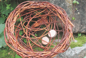 Deko-Schale in Chaosgeflecht