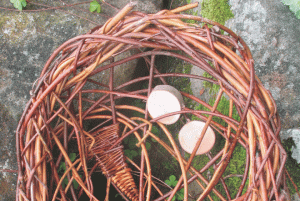 Deko-Schale in Chaosgeflecht