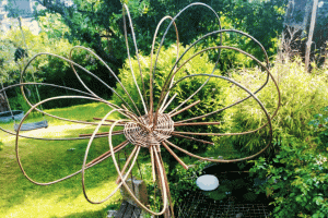 Gartenstecker Blume