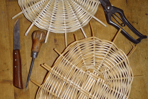 Korbböden flechten - rund, oval und eckig