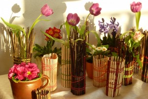 Tischschmuck für's Sommerfest