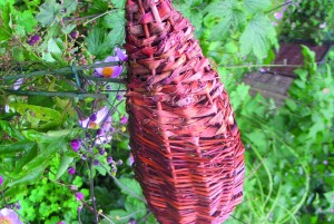 Gartenfackel aus Weide